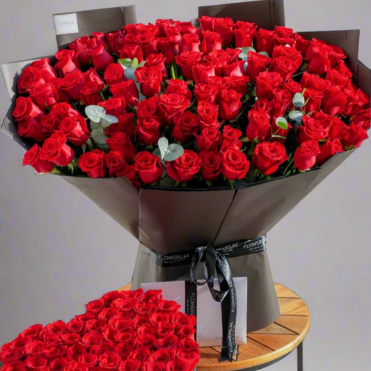 Elegant Pastel Bouquet – Luxurious Roses & Gerberas in Premium Wrapping