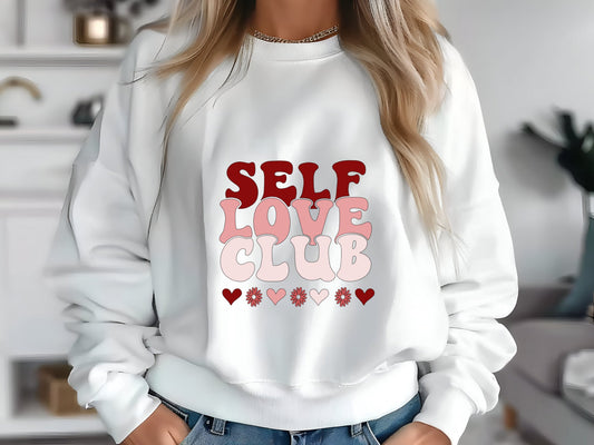 Women's Self Love Club Graphic Hoodie