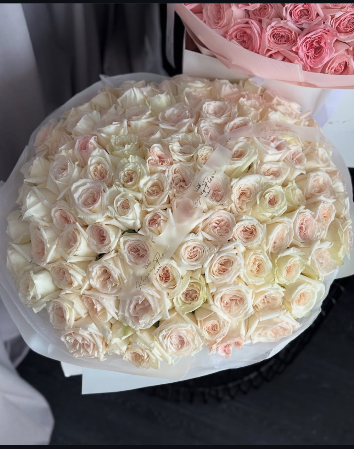 Copa of roses hand Tied Bouquet