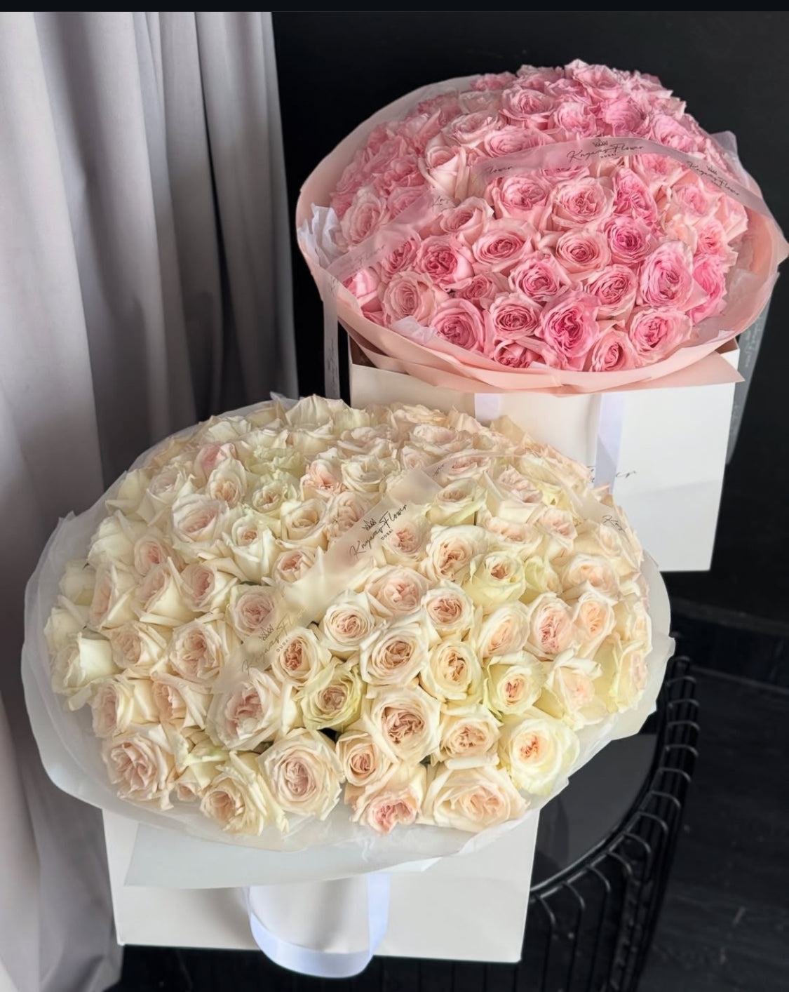 Copa of roses hand Tied Bouquet