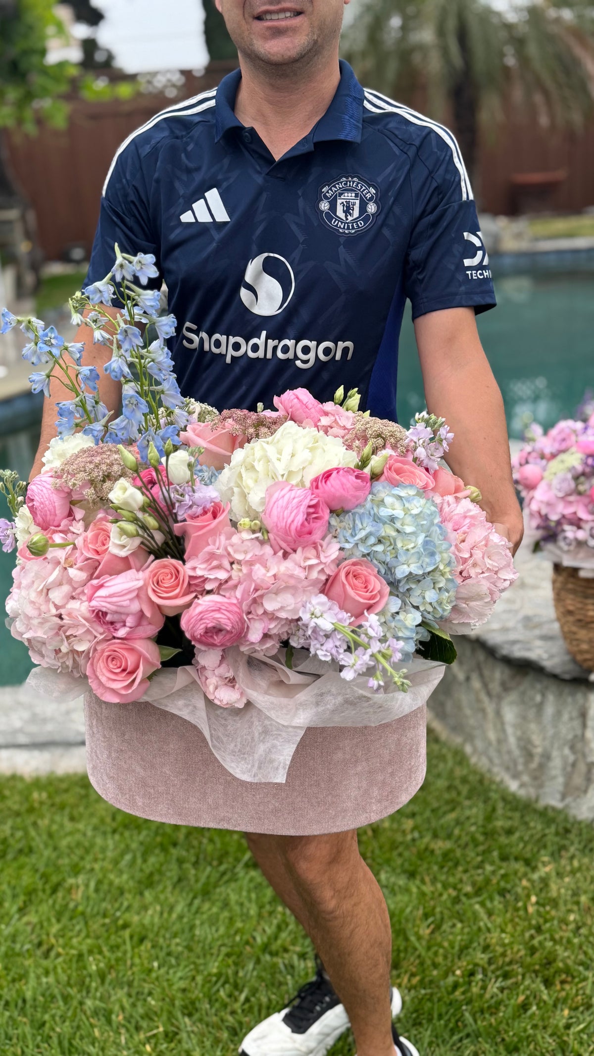 Pastel Premium Flower Box | Blush Roses, Peonies & Hydrangeas | San Diego – Granada Floral