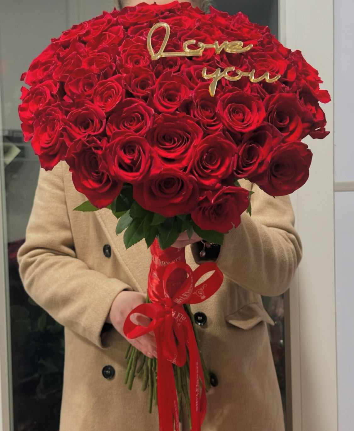 Arabic shaped bouquet