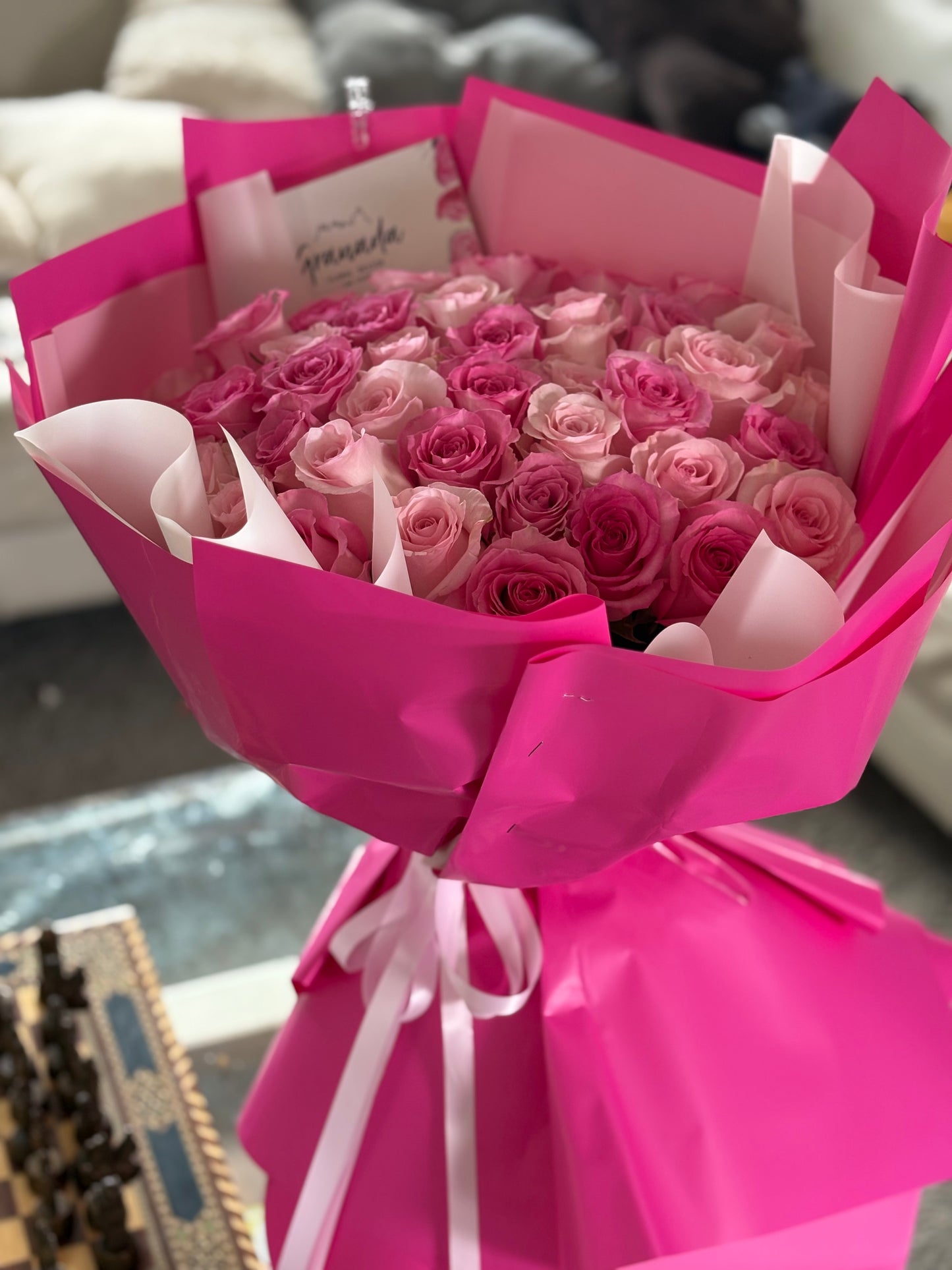 Master Hand Tied round Bouquet