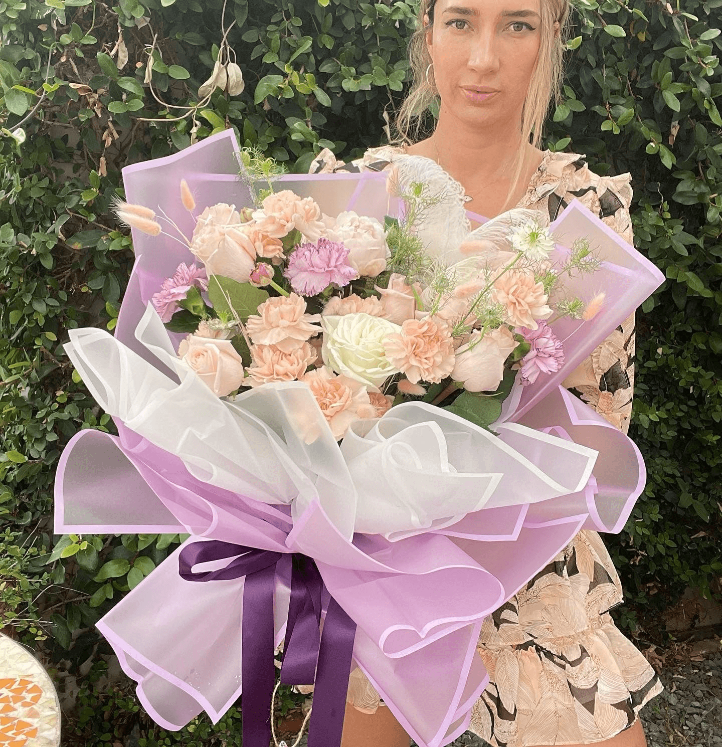 Candy Bouquet San Diego | Hand-Tied Carnations & Mixed Flowers – Granada Floral