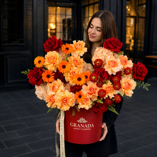 Spring Gerbera Luxury Flower Box – Same-Day Delivery San Diego