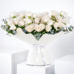 Tiny Roses Hand-Tied Bouquet | Elegant Floral Gift