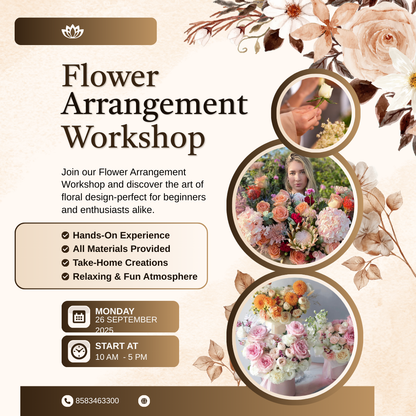 WORKSHOPS FOR EVERY SKILL LEVEL