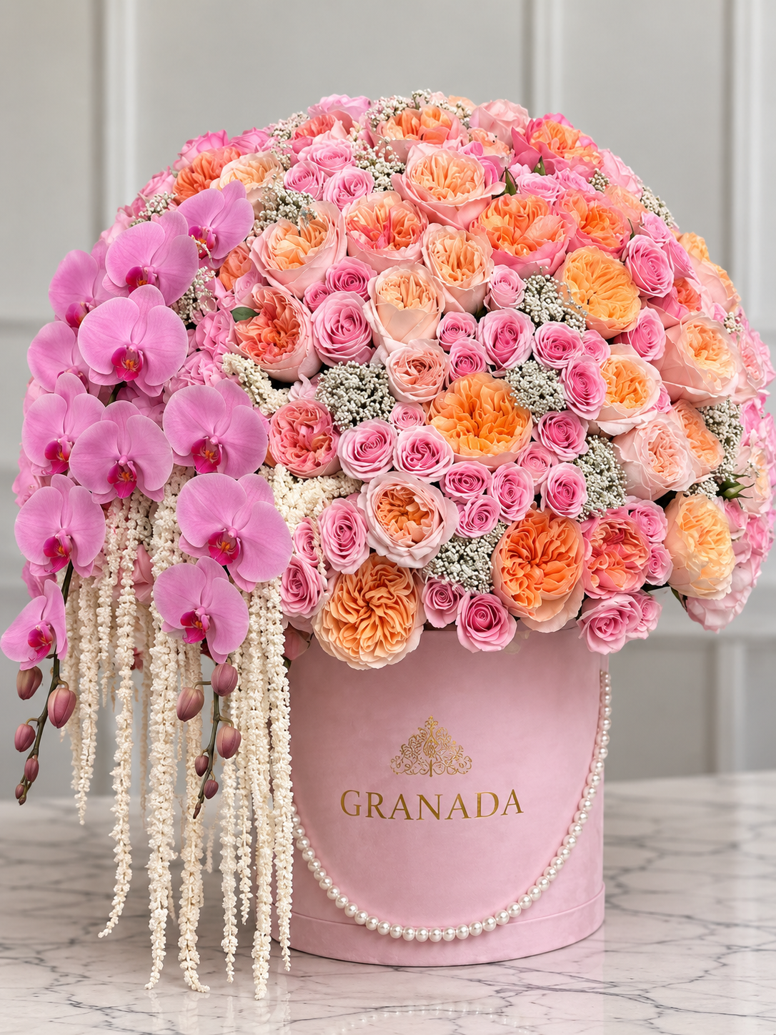 Signature Mixed Bouquet San Diego | Roses, Carnations & Seasonal Blooms – Granada Floral