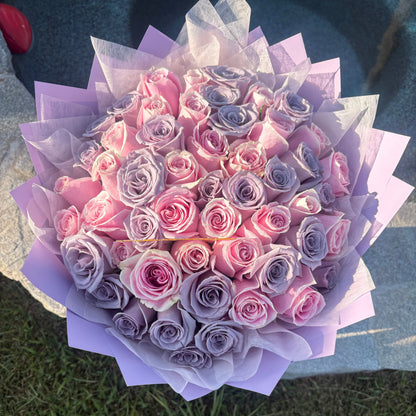 Granada Master Round Bouquet | Luxury Hand-Tied Bouquet 50 to 300 Flowers San Diego
