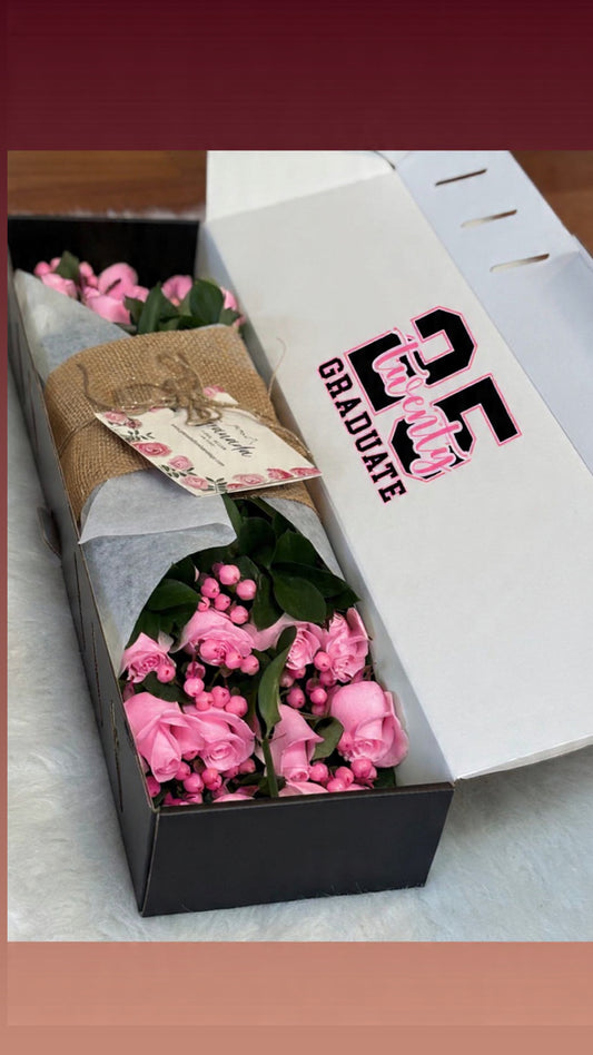 Hot Pink Roses Box – Bold & Chic Luxury Roses Gift with Nationwide Delivery | Granada Floral San Diego (Copy) (Copy)