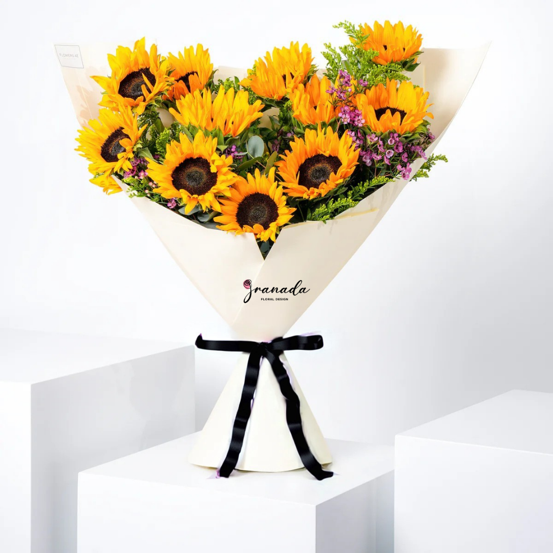 Sunflower Bouquet – Bright & Fresh Blooms | Same-Day Delivery San Diego
