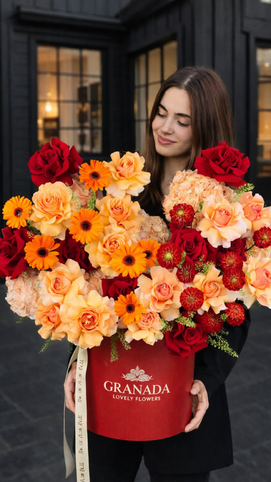 Spring Gerbera Luxury Flower Box – Same-Day Delivery San Diego