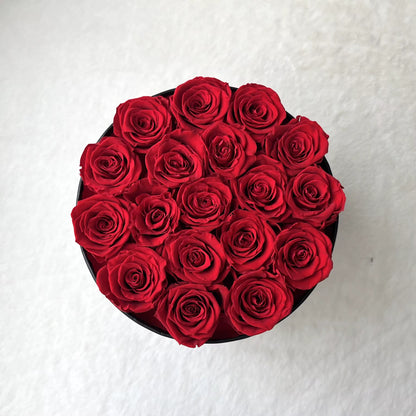 Luxury Red Rose Box – Heart Arrangement & Personalized Initials | Romantic Gift by Granada Floral San Diego