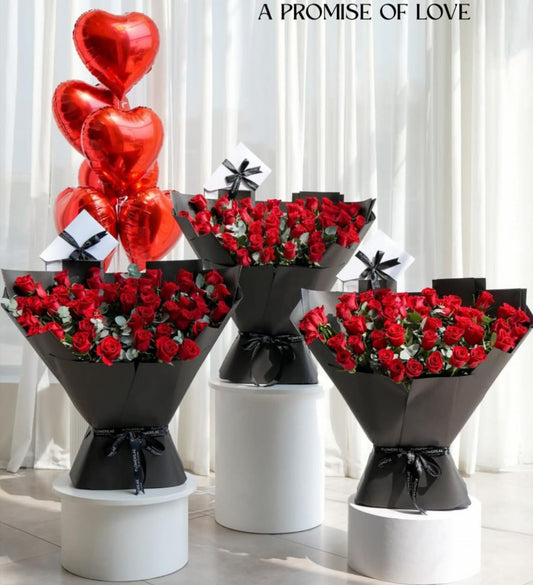 Elegant Pastel Bouquet – Luxurious Roses & Gerberas in Premium Wrapping