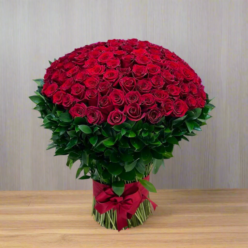 Standing Rose Standing Rose Bouquet | Luxury Gala Rose Arrangement San Diego ...