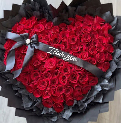 Super Heart bouquet