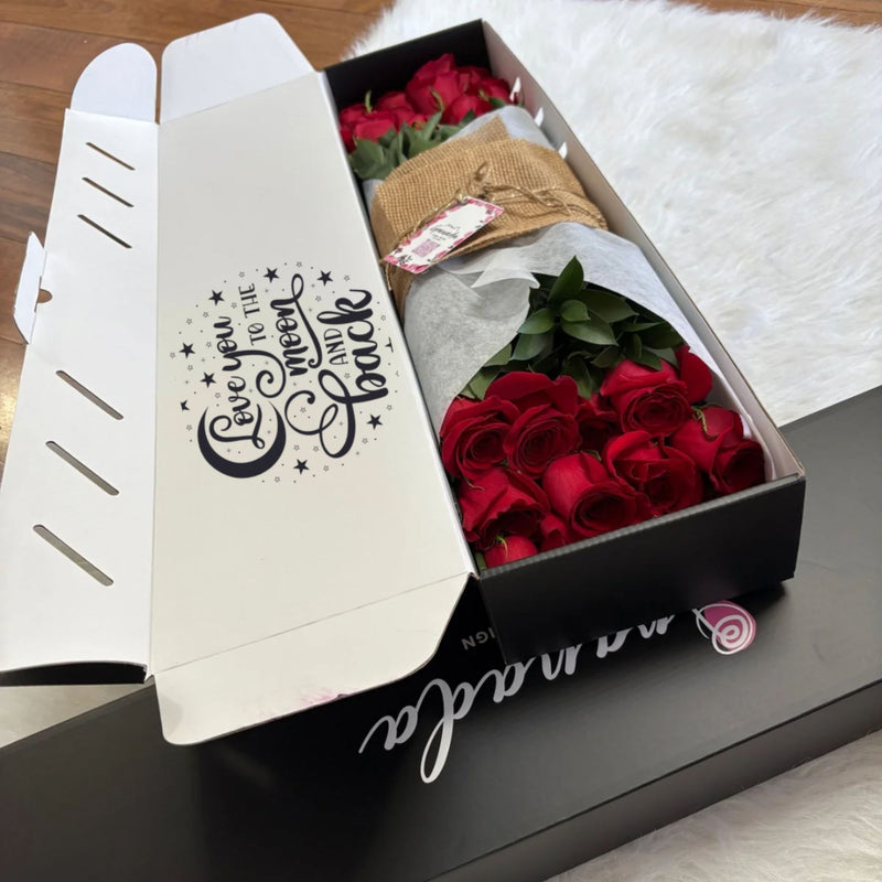 Luxury Roses Box – 24 Fresh Roses Gift with Nationwide Delivery | Granada Floral San Diego