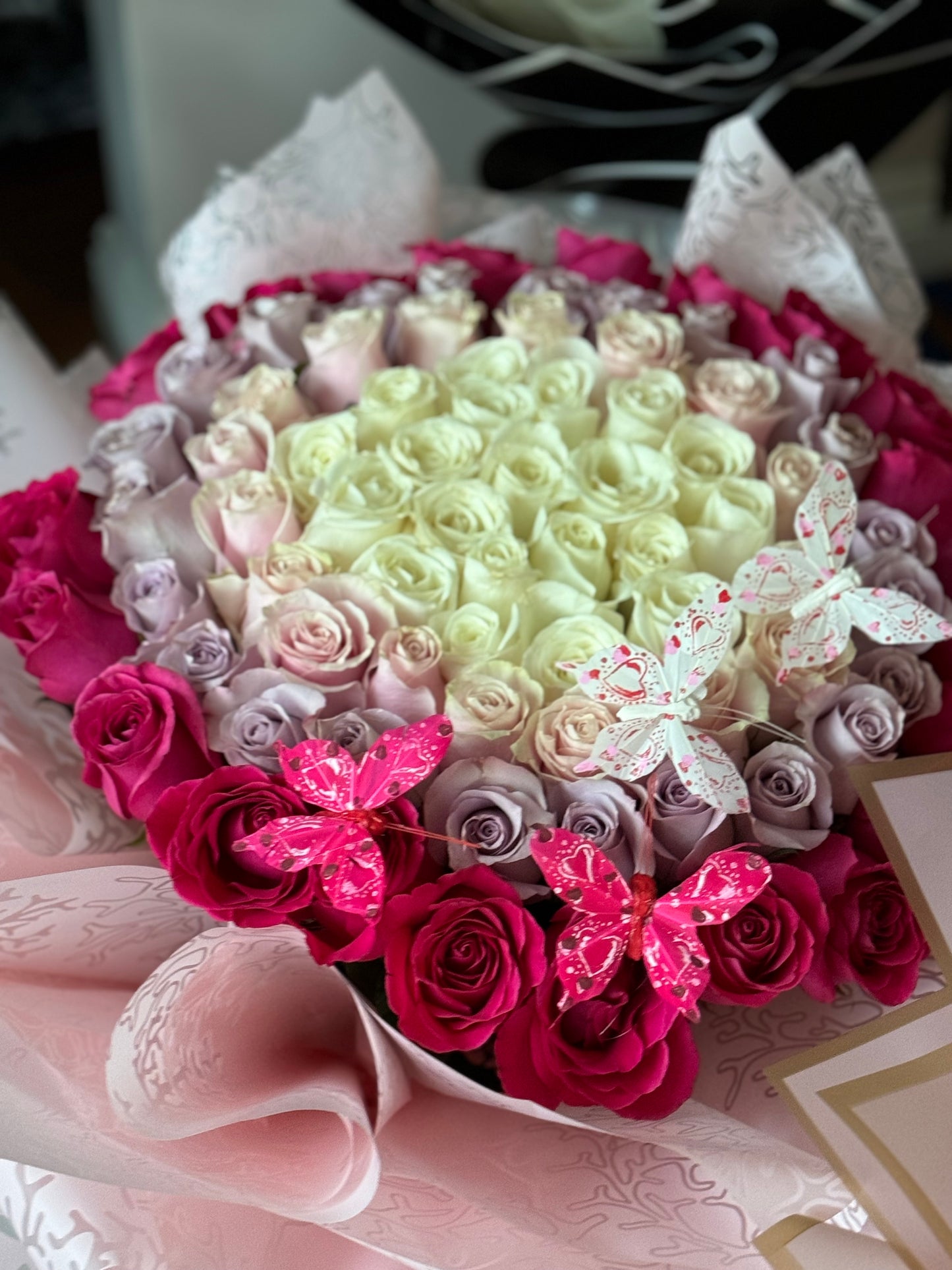 Giant Luxury Rose Arrangement | Granada Floral San Diego