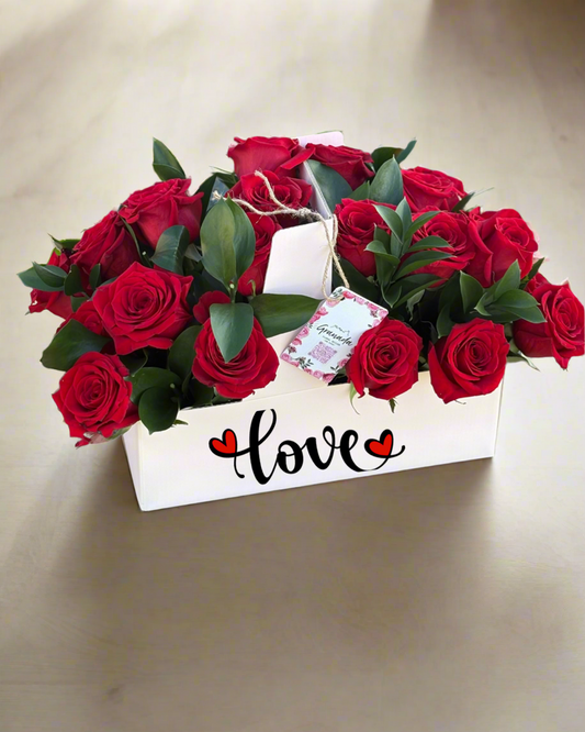 Customizable Birthday Floral Box - Choose Your Flower Colors | Granada Floral