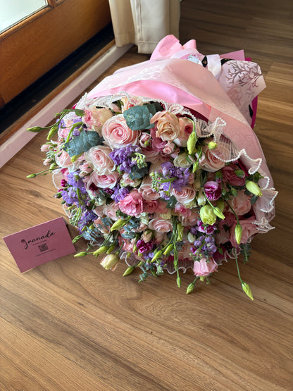 Granada Sweet Expression Bouquet | Luxury Romantic Floral Gift San Diego
