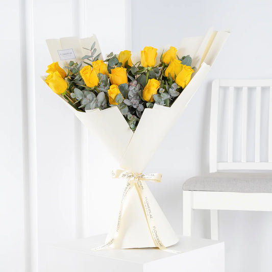 Tiny Roses Hand-Tied Bouquet | Elegant Floral Gift