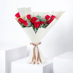 Tiny Roses Hand-Tied Bouquet | Elegant Floral Gift