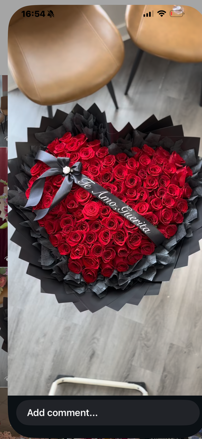 Super Heart bouquet