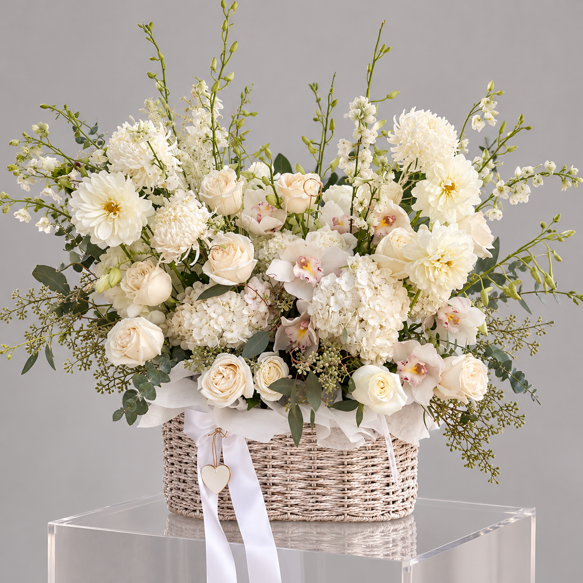 Serene Remembrance Sympathy Basket