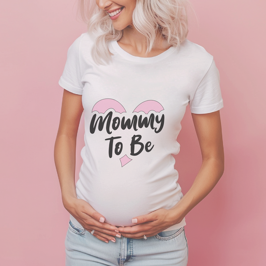 Maternity Short Sleeve T-Shirt – Comfy & Stylish for Expecting Moms