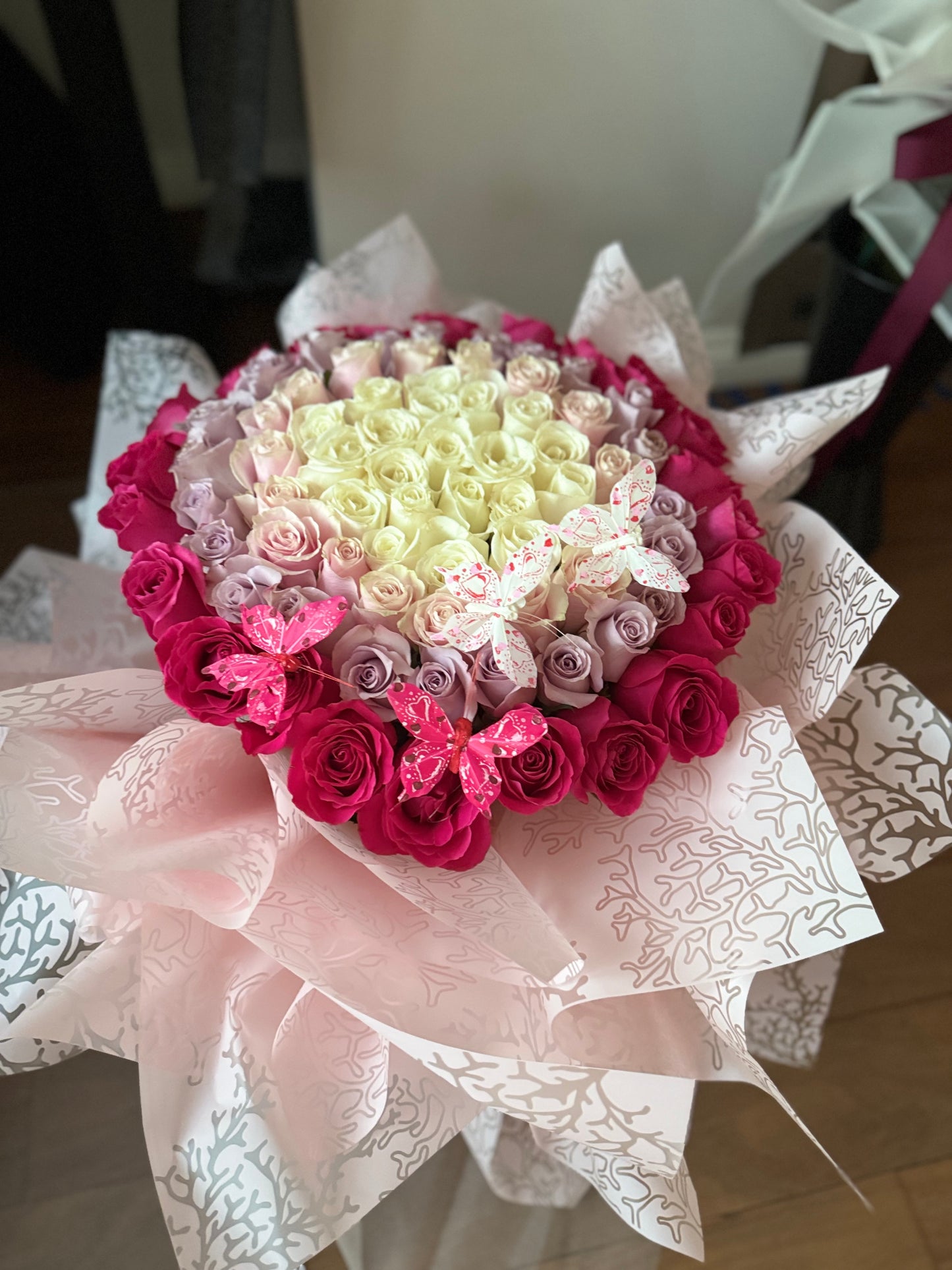 Giant Luxury Rose Arrangement | Granada Floral San Diego