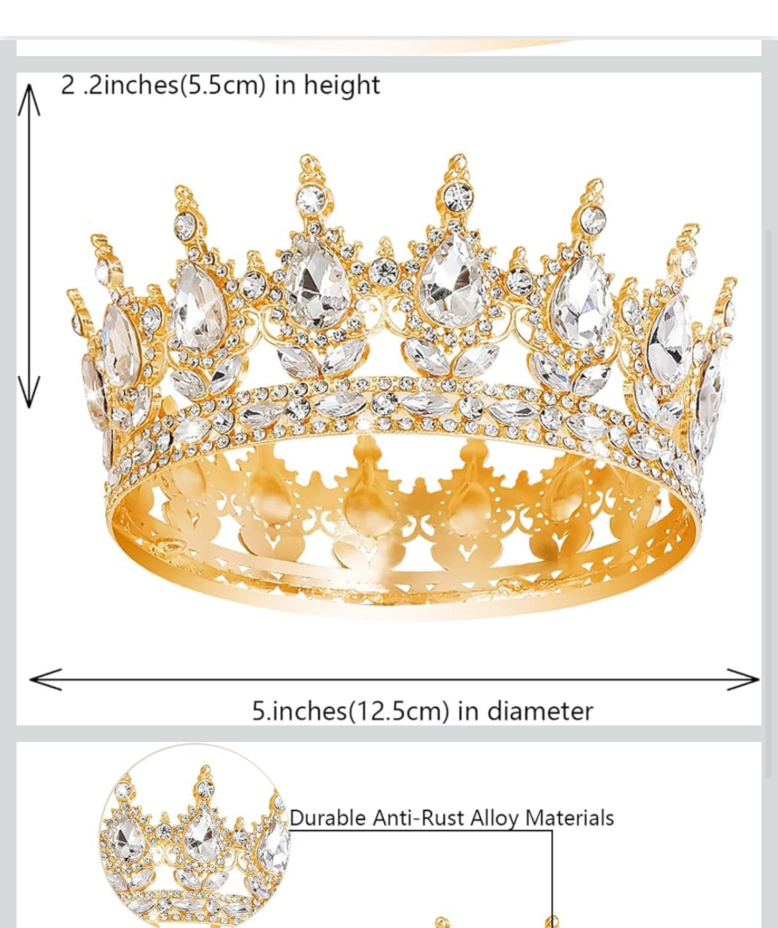 Crowns for Flower Bouquets
