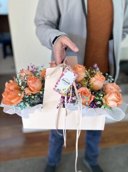 Customizable Birthday Floral Box - Choose Your Flower Colors | Granada Floral