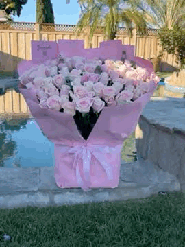 Elegant Pastel Bouquet – Luxurious Roses & Gerberas in Premium Wrapping