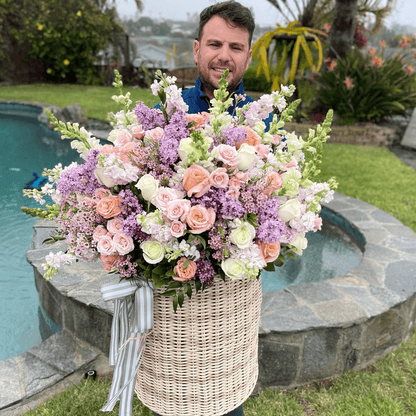 Occasion Garden mix flowers  Basket, The Perfect Gift for Every