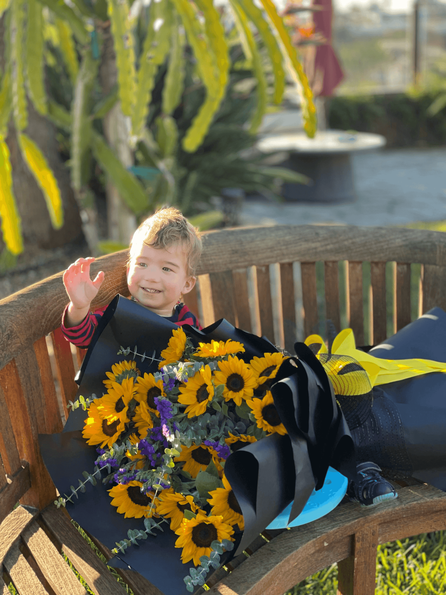 Korean bouquet sunflowers