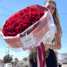 Copa of roses hand Tied Bouquet