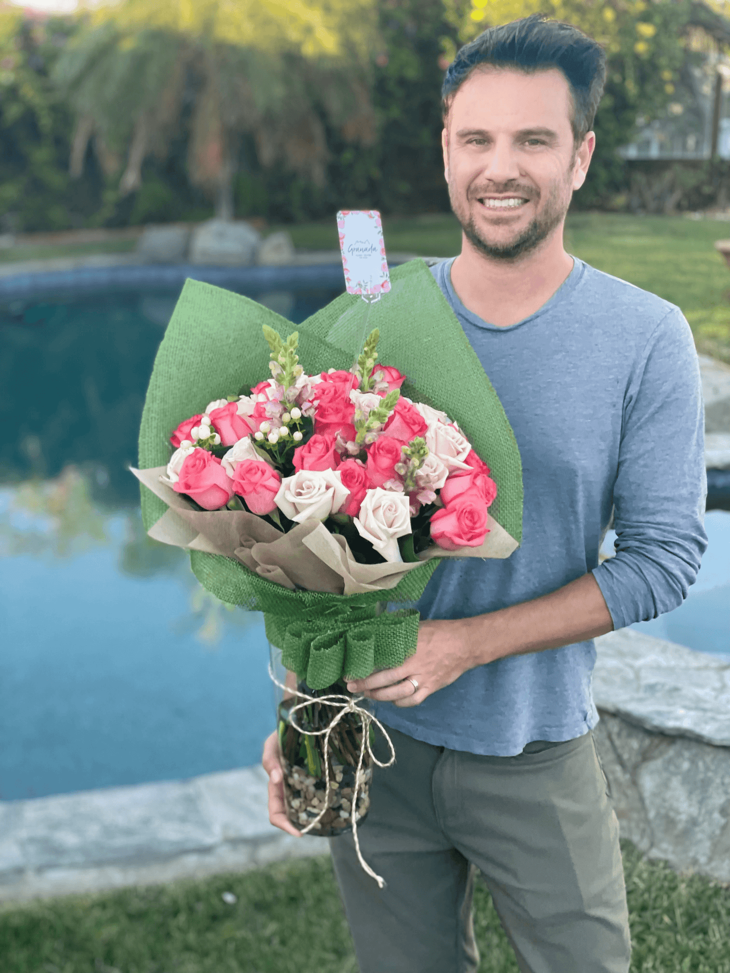 Elegance Bouquet in Vase