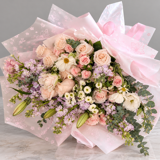 Candy Bouquet San Diego | Hand-Tied Carnations & Mixed Flowers – Granada Floral