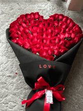 Heart fantastic hand tied boquet