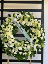 Wreath of Heaven Sympathy Standing wreath.