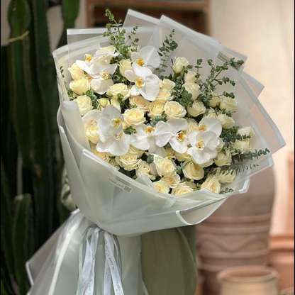 Scarlet Sensation Hand-Tied Bouquet