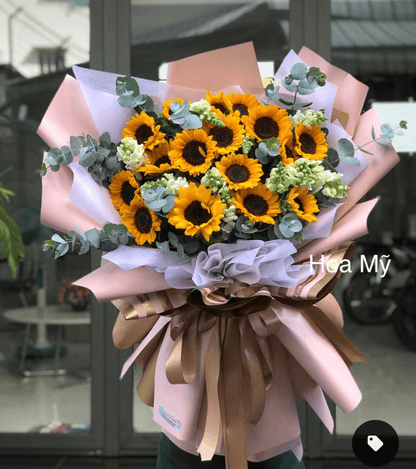 Korean bouquet sunflowers