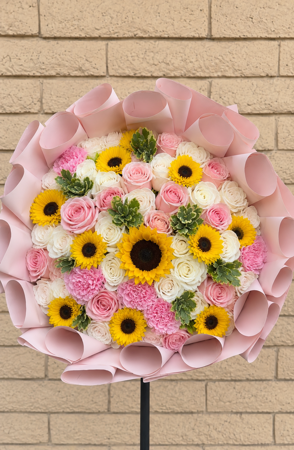 Luxury Sunflower & Rose Bouquet | Birthday Flower Arrangement San Diego