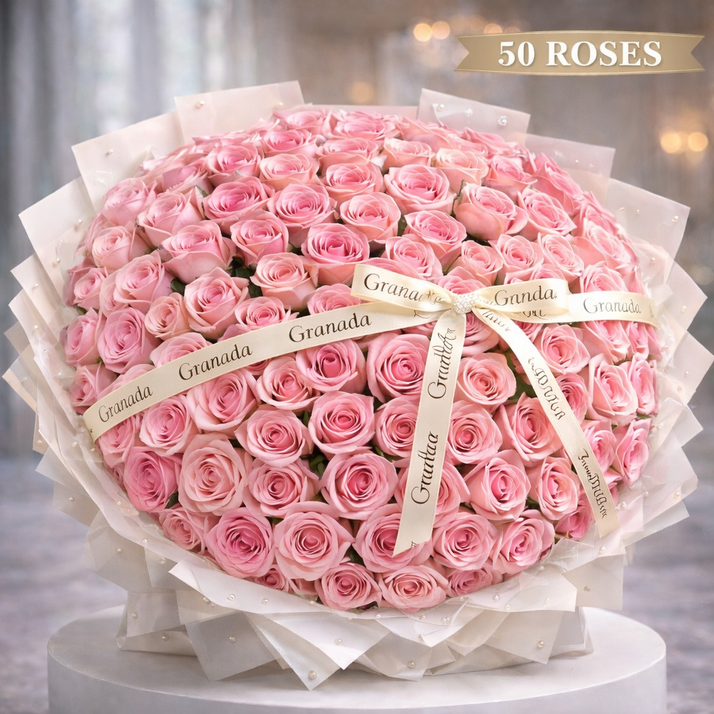 Granada Signature Luxury Rose Bouquet | Small, Medium & Grand Size