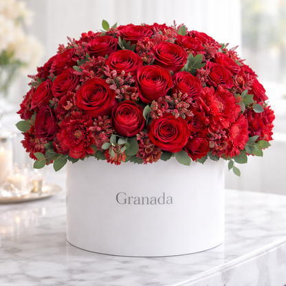 Grand Pink Garden Luxury Floral Arrangement | Oversized Statement Flowers