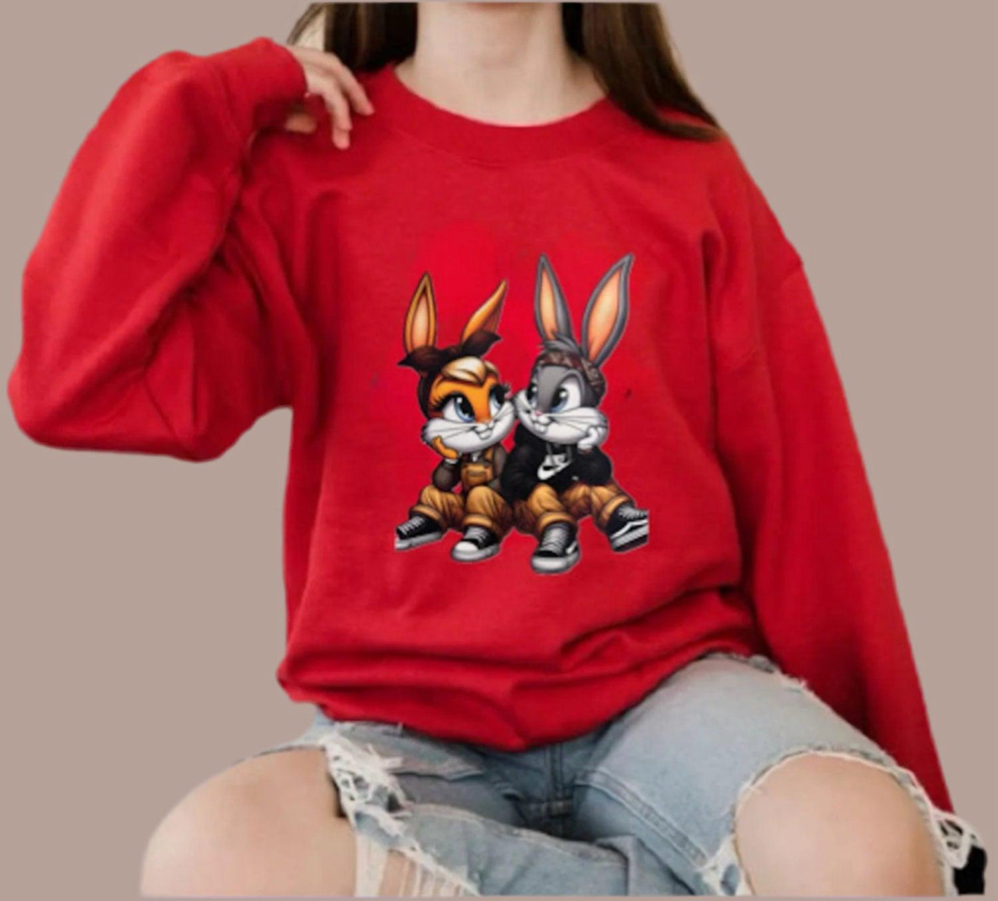 Bugs Bunny Sweatshirt – Cute Cartoon Cozy Pullover