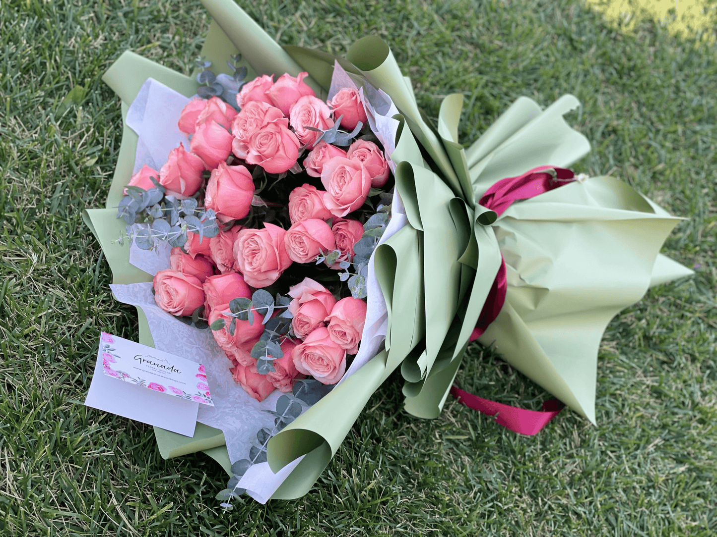 Royal Hand Tied Bouquet with greenery