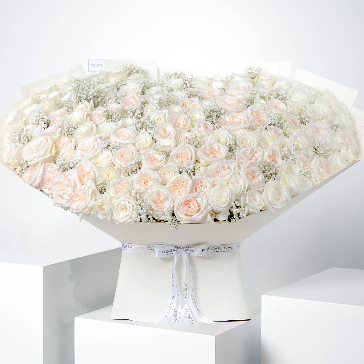 Elegant Pastel Bouquet – Luxurious Roses & Gerberas in Premium Wrapping