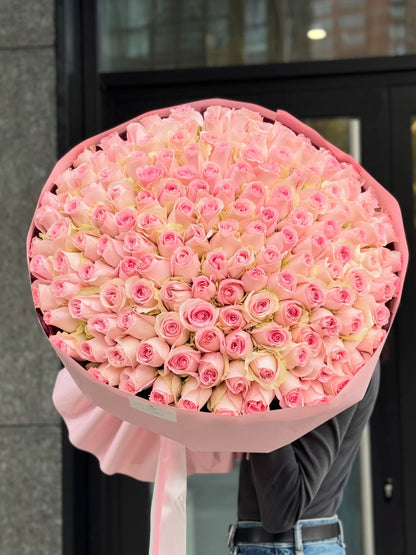 Copa Rose Bouquet San Diego | Luxury Round Hand-Tied Roses – Granada Floral