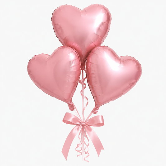 Pink Heart Balloons – Add On | Birthday & Celebration | San Diego